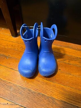 Toddler crocs Rain Boots C7